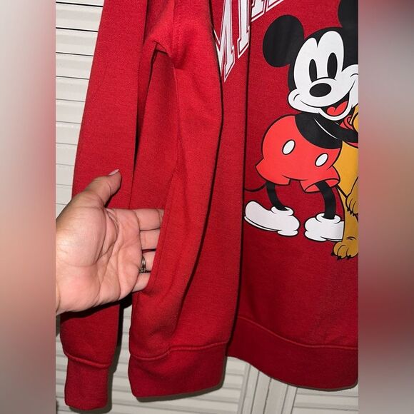 Primark Disney Mickey & Pluto Hoodie Size L - Picture 3 of 10
